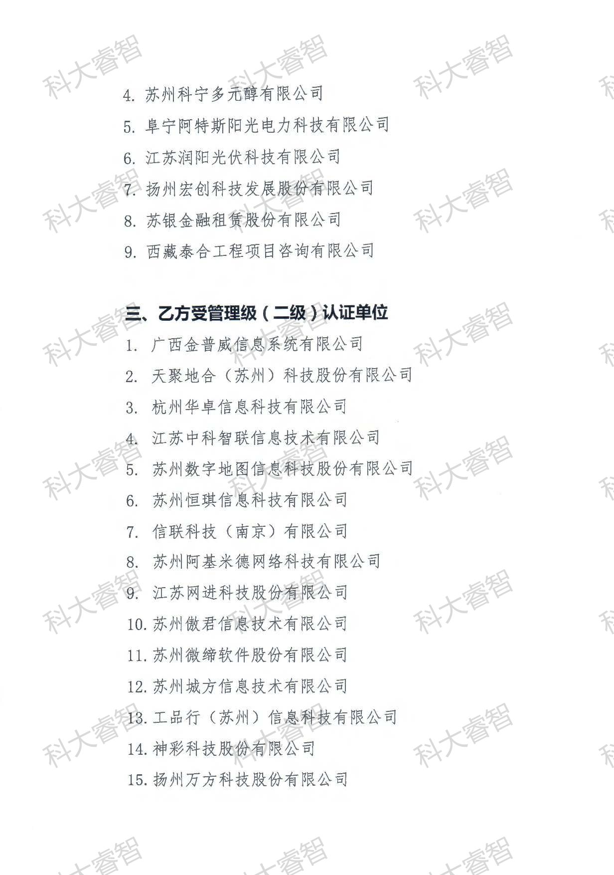 189家！科大睿智多家服務(wù)企業(yè)上榜DCMM貫標等級公示名單-DCMM認證-DCMM咨詢7